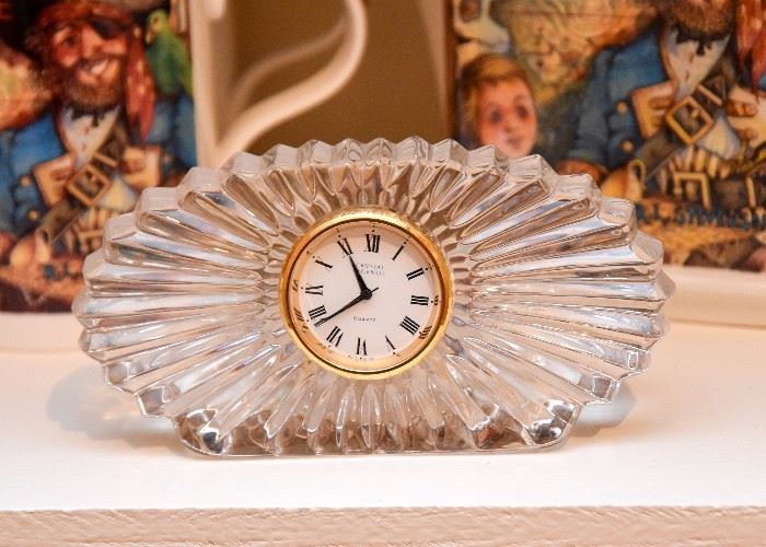 Crystal Desk Clock