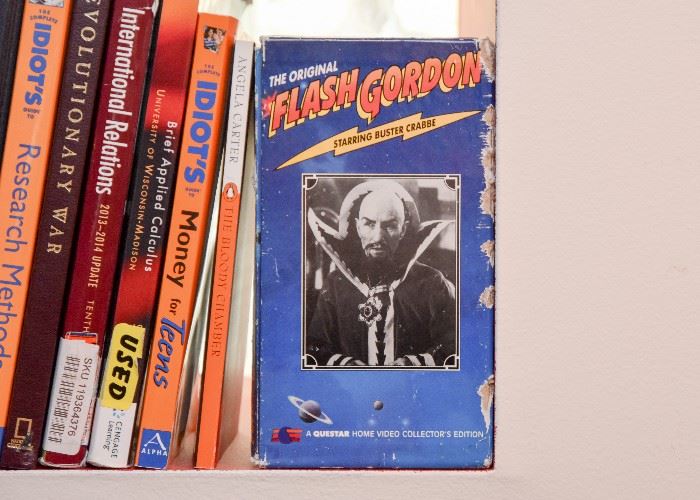 Vintage Flash Gordon VHS Tapes