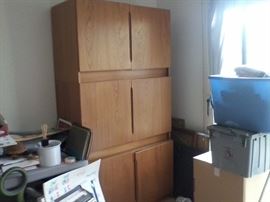 danish modern cabinets (3) $30 each 
