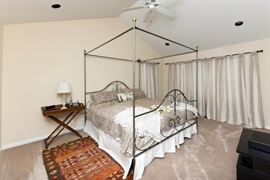 Charleston Forge four poster bed.