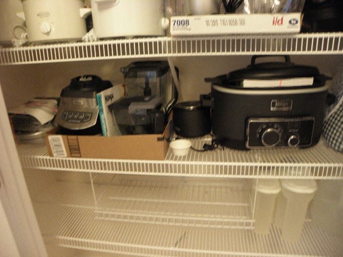 Ninja food processor and Ninja slow cooker