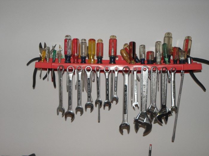 Wrenches and screwdrivers