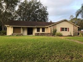 The owner is selling this 4 bedroom/2 bath home.  There is also a large enclosed Florida room.