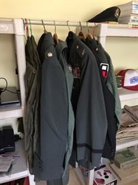 Military Uniforms and acessories