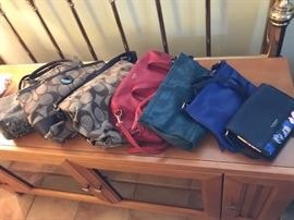 Purses - several designer