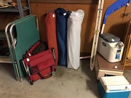 Cot, Stadium seats, Spectator seats and coolers