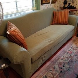 Sofa (has been slip-covered)