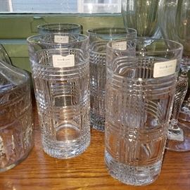 Ralph Lauren "Glen Plaid" tumblers from 20+ years ago. Never used (these cost $40 each new!)