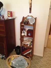 Small wood bookcase!