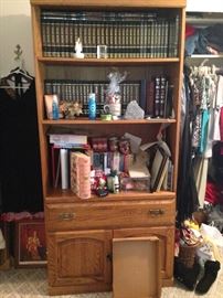 Solid wood bookcase!