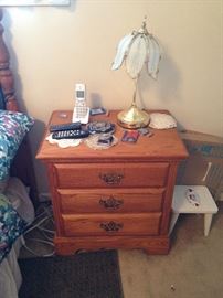 One of two matching nightstands! 