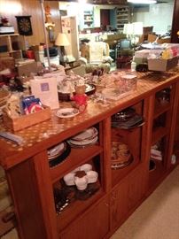 The back of the bar!