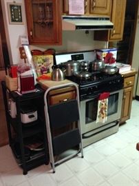 Stainless front stove!