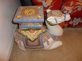 end table porcelain camel 2 for sale