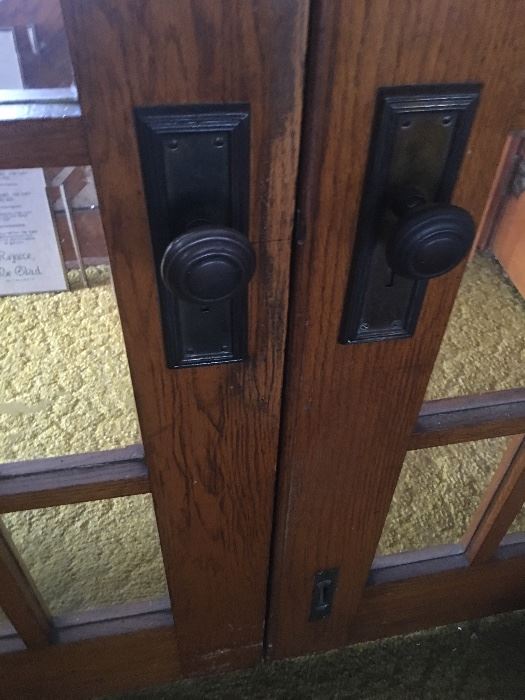 Antique door handles