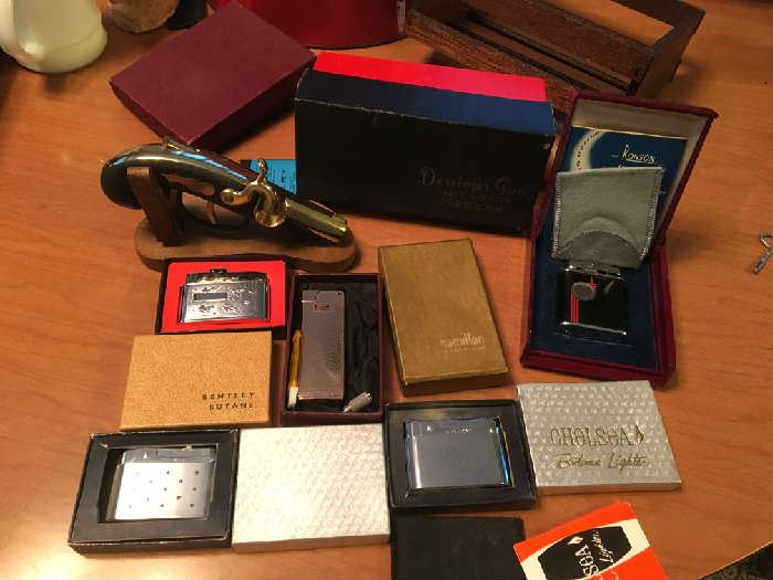 Vintage lighter collection 