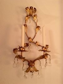 Vintage Sconce, one of a pair