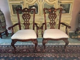 Chippendale Style Chairs