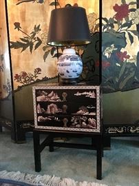Black Lacquer Cabinet