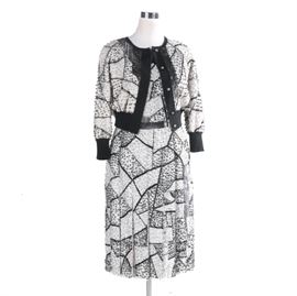 Oscar De La Renta Dress and Jacket