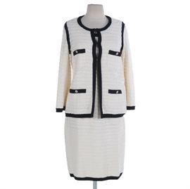 Chanel Dress and Cardigan Set