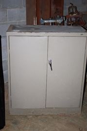 One of 5 Tennsco Shop Cabinets