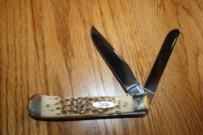 Mint CASE Stag Trapper Pocket Knife
