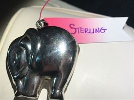 Sterling Silver elephant charm/pendant