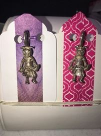 Sterling silver figurine pendants
