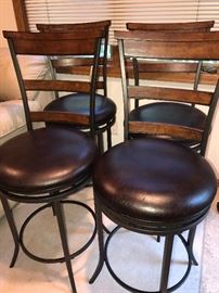 set of four bar stools