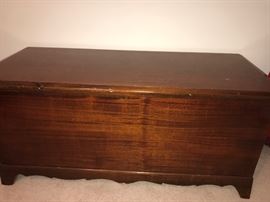 Cedar storage chest