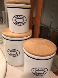 Dansk Bistro canister set