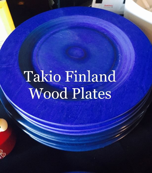 Takio Finland wood plates