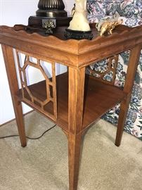 Fun accent side table