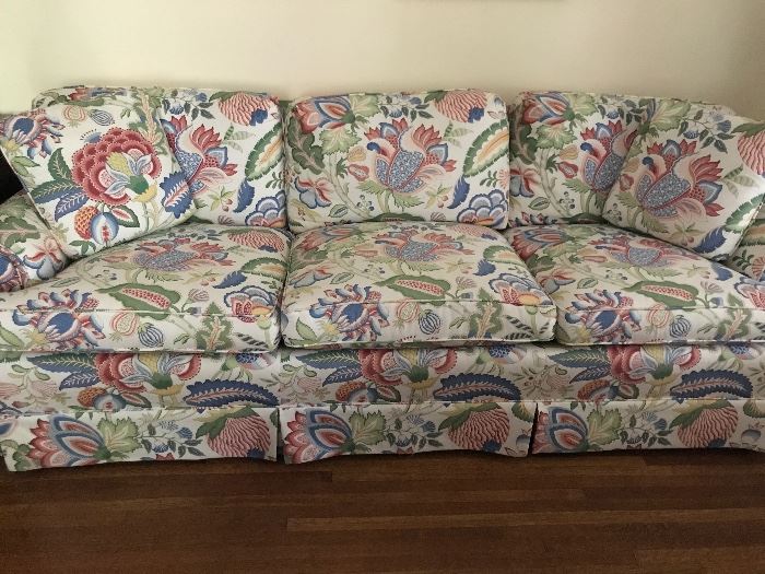 Hickory Chair 3 seater couch