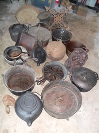 Large Cast Iron Collection