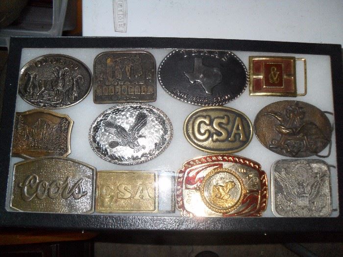 Collection of Buckles