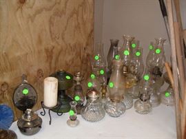 Collection of Oil Lamps