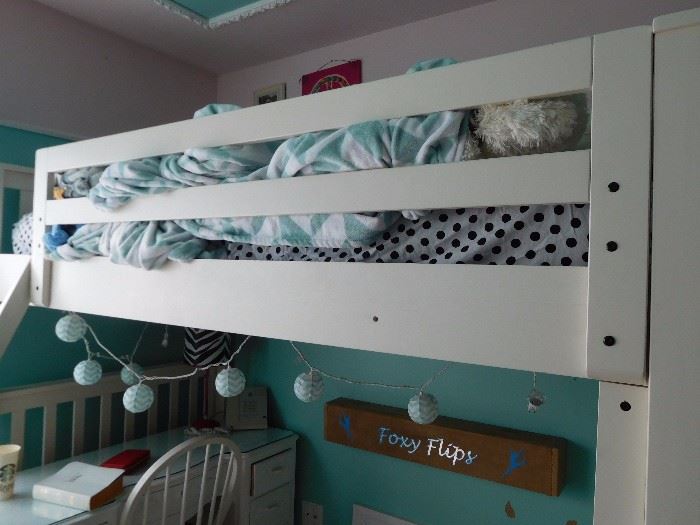 bunk  bed  or  can  be  two  twin  beds      desk