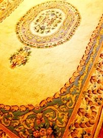 Same With The Rug...It's Actually A Pretty Cream Color...Not Yellow...oye!...