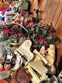 Garlands...Wreaths...Santa's...Anddddd....