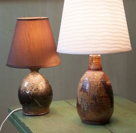 Ceramic bedside lamps