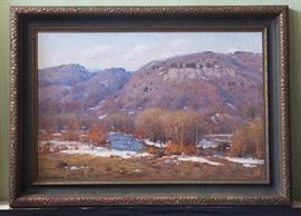 Giclee print of painting by Mn artist Nicholas Brewer. 18x24 print size