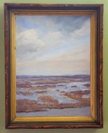 Windy day. Oil on canvas board. 12x16. Afton State Park.