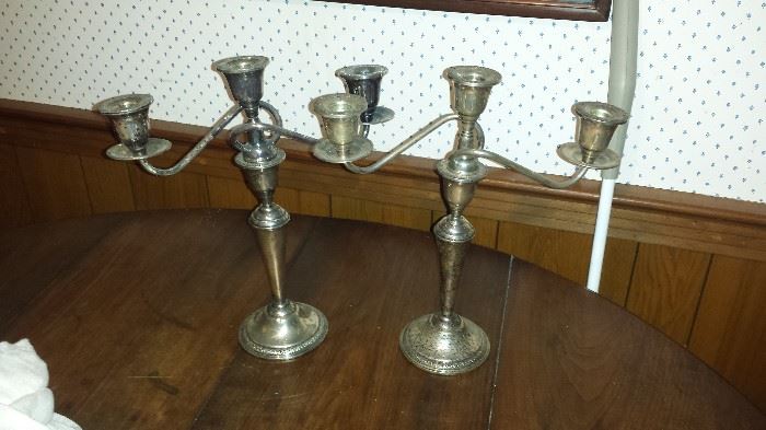 Sterling Candleabra