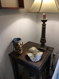 End Table & Table Lamp
