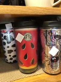 Starbucks insulated travel mugs
