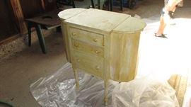 stripped Martha Washington sewing cabinet