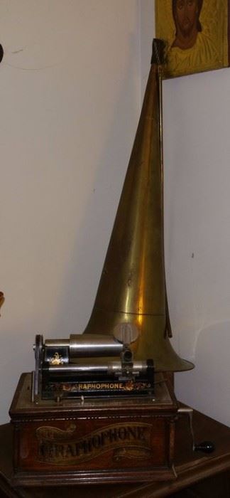 Columbia Graphophone (crank style)