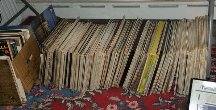 Lots of albums and records -- Opera, musicals, more